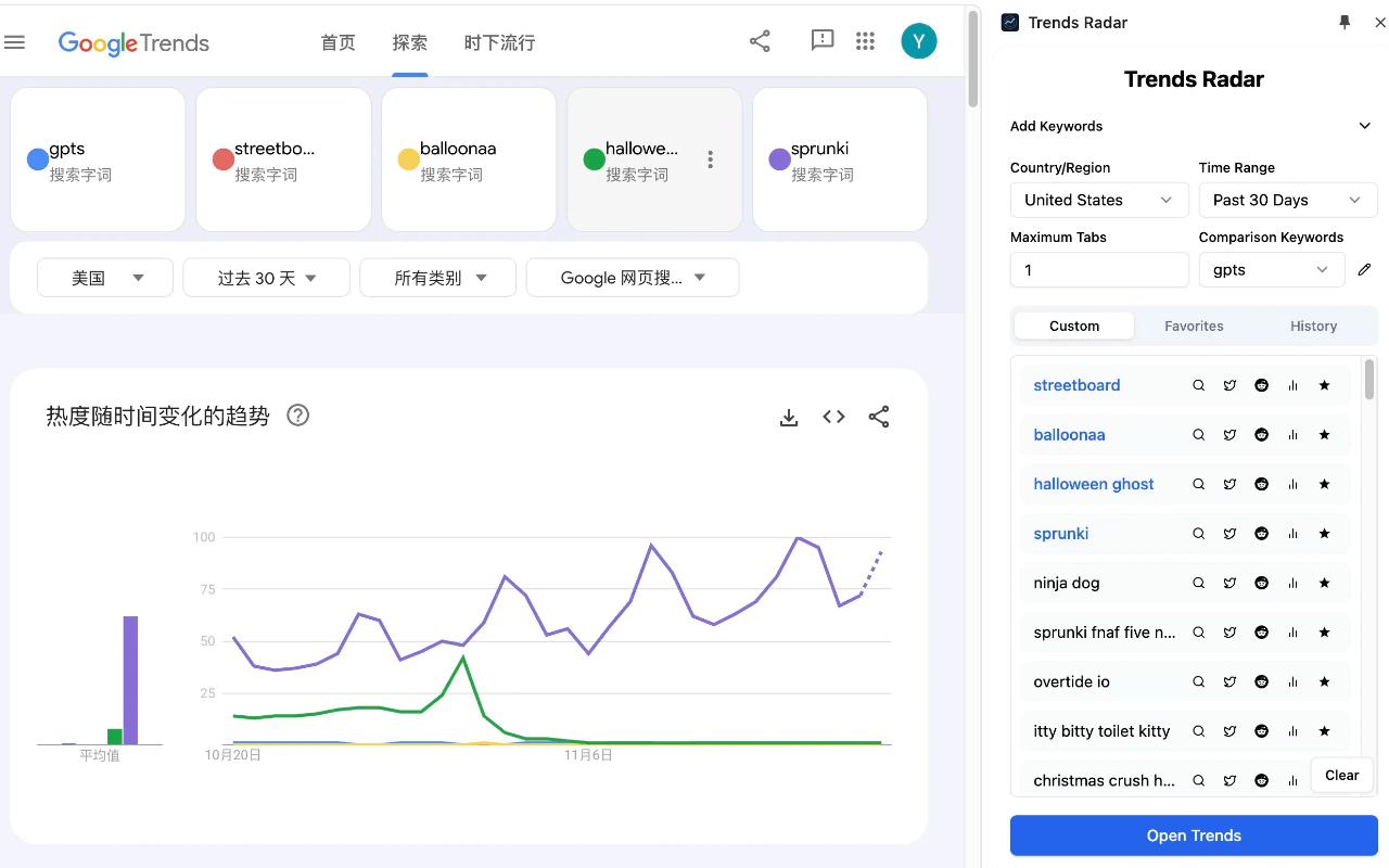 TrendsRadar Preview